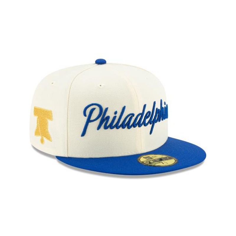 NBA Philadelphia 76ers 2019 Authentics City Series 59Fifty Fitted (PIQ7580) - Brown New Era Caps